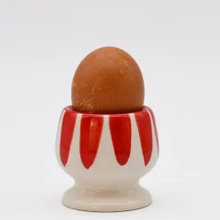 Coquetier rayé