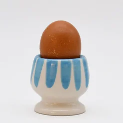 Coquetier rayé