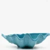 Coquillage en céramique 30cm - Bleu Turquoise