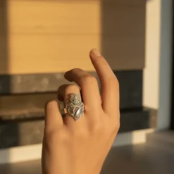 Coração de Viana I Bague en argent