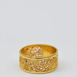 Coração de Viana I Bague en argent doré