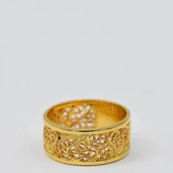 Coração de Viana I Bague en argent doré