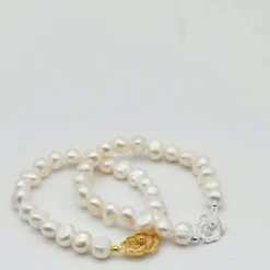 Coração de Viana I Bracelet de perles et filigrane