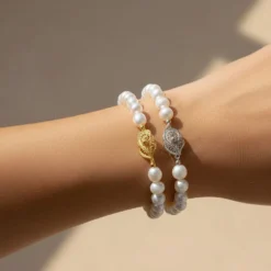 Coração de Viana I Bracelet de perles et filigrane
