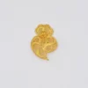 Coração de Viana I Broche en argent doré - 6cm