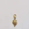 Coração de Viana I Charm en argent doré