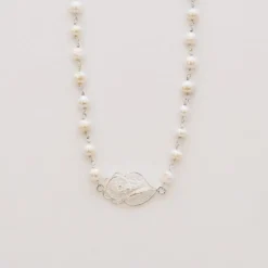 Coração de Viana I Collier de perles et Coração de Viana
