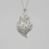 Coração de Viana I Pendentif en argent - 9 cm