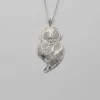Coração de Viana I Pendentif en argent - 7 cm