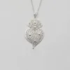 Coração de Viana I Pendentif en argent - 8cm