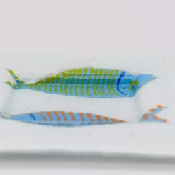 Coupe creuse en verre fusionné 