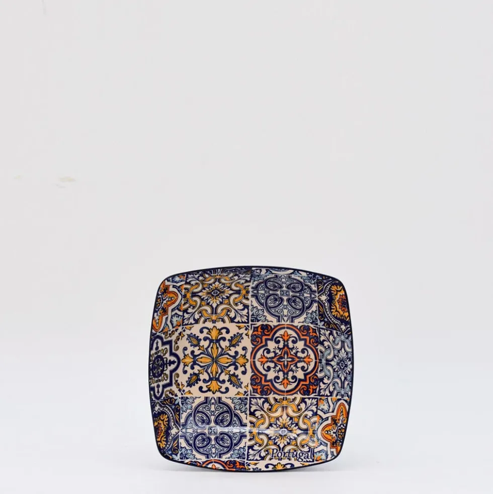 Coupe en céramique "Azulejos" - Bleue