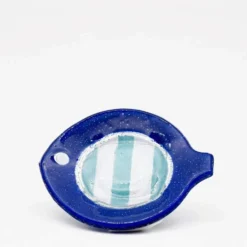 Coupe en verre fusionné "Sardinha"