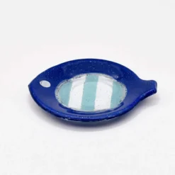 Coupe en verre fusionné "Sardinha"