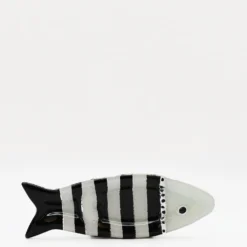 Coupe à olive en verre - Noir
