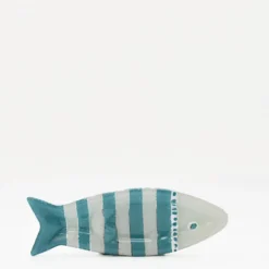 Coupe à olive en verre - Turquoise