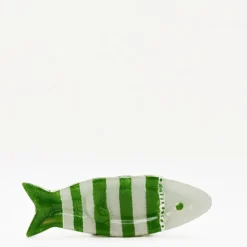 Coupe à olive en verre - Vert
