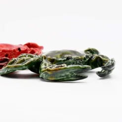 Crabe en céramique - Rouge