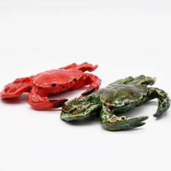 Crabe en céramique - Rouge
