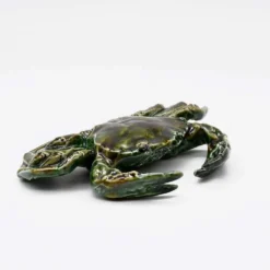 Crabe en céramique - Vert