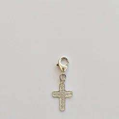 Cruz I Charm en argent