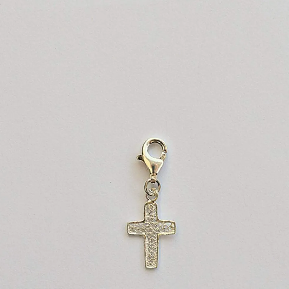 Cruz I Charm en argent