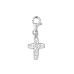 Cruz I Charm en argent