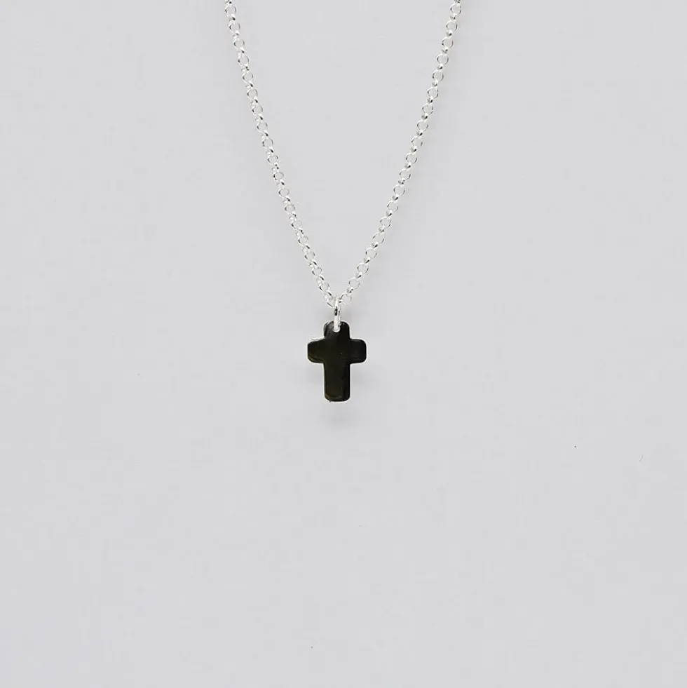 Cruz I Charm en argent