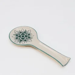 Cuillère de service en céramique "Brasão" - Verte