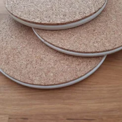 Dessous de plat en céramique et liège 