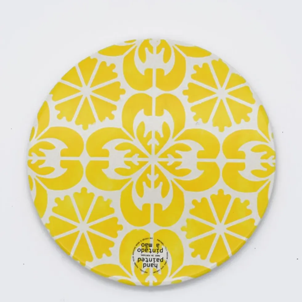 Dessous de plat en céramique et liège "Azulejos"