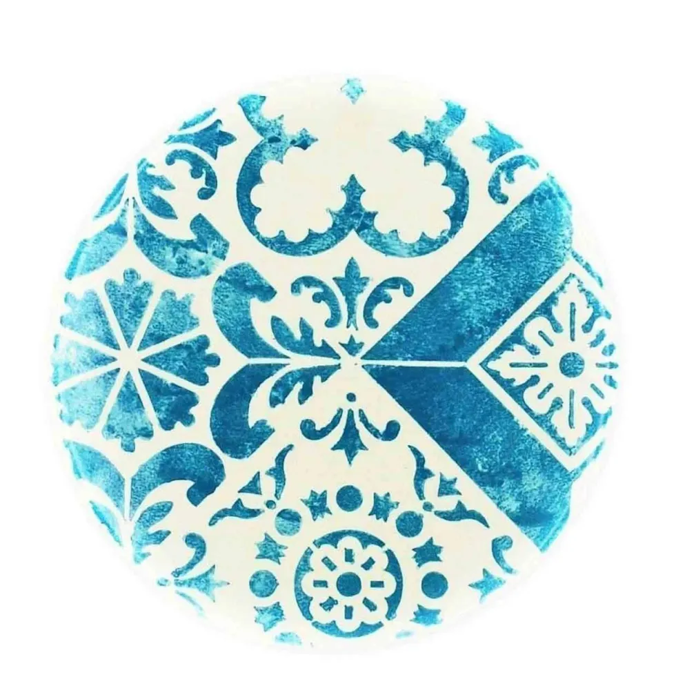 Dessous de plat en céramique et liège "Azulejos"
