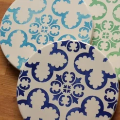 Dessous de plat en céramique et liège
