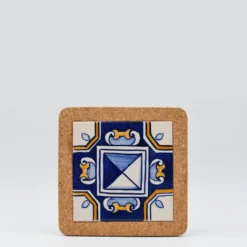 Dessous de plat en liège et céramique "Azulejos" 10 motifs - 20cm