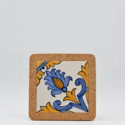 Dessous de plat en liège et céramique 