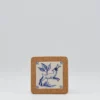 Dessous de plat en liège et céramique "Animais do bosque" 15cm - 3 motifs