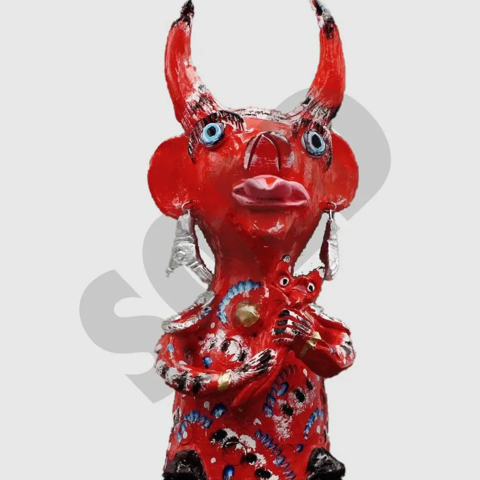 Diabo com criança 40 cm - Jùlia Côta