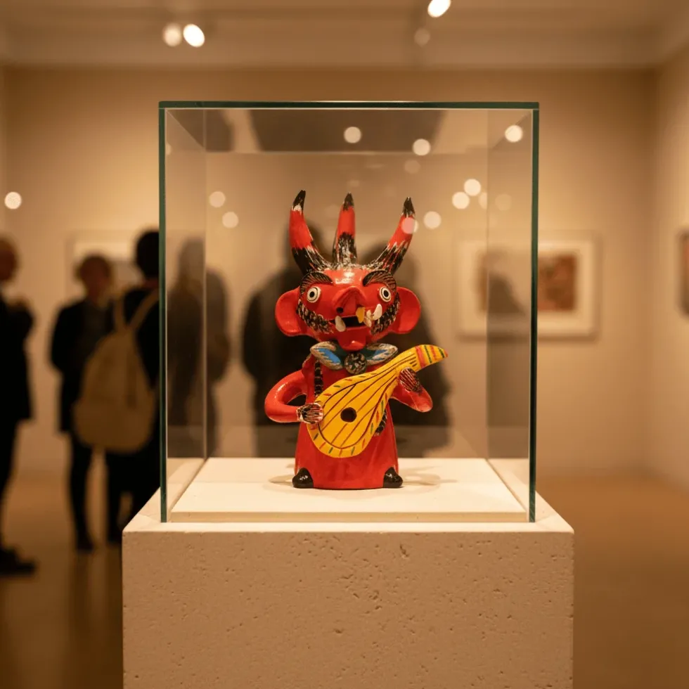 Diabo com guitarra 30cm - Prazeres Côta