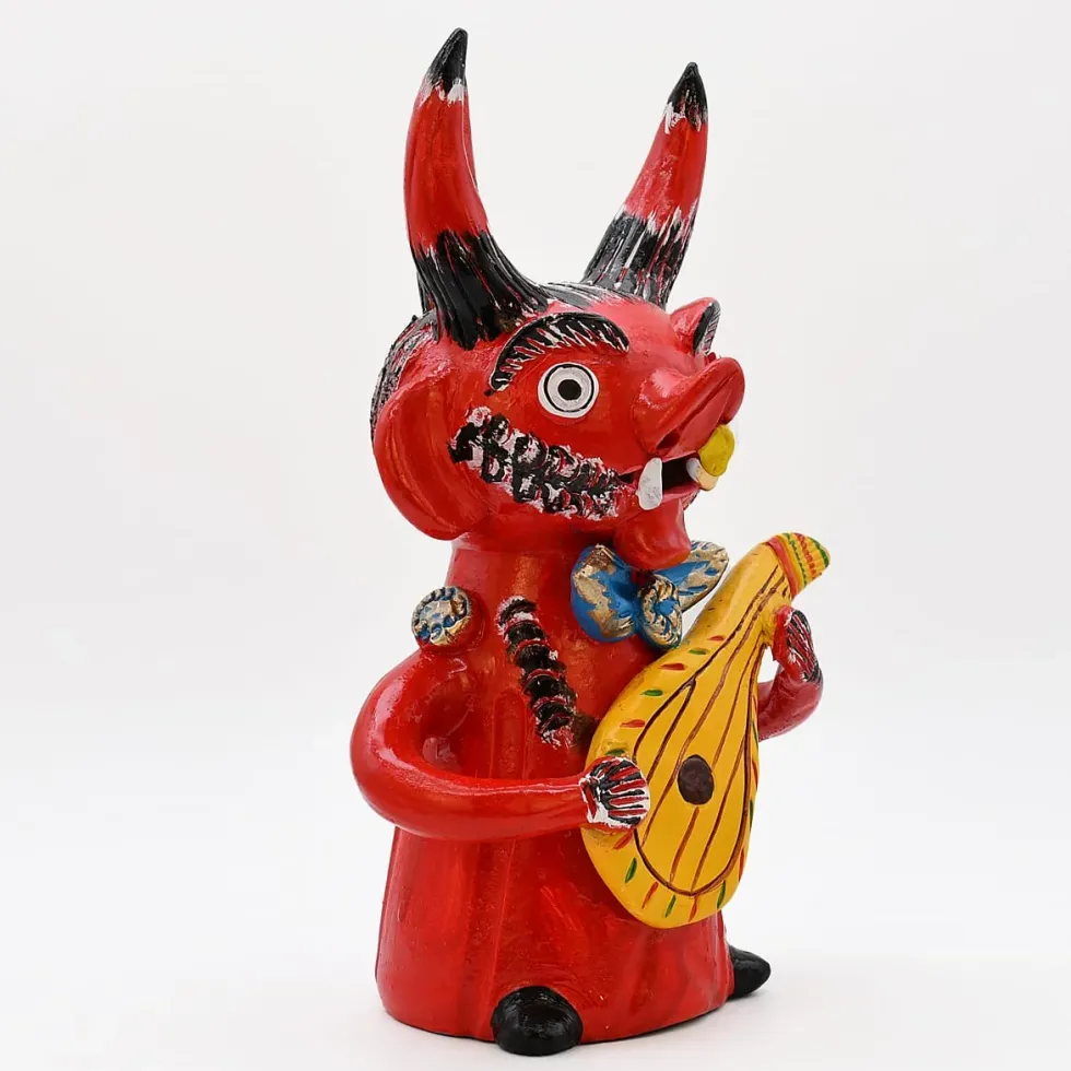 Diabo com guitarra 30cm - Prazeres Côta
