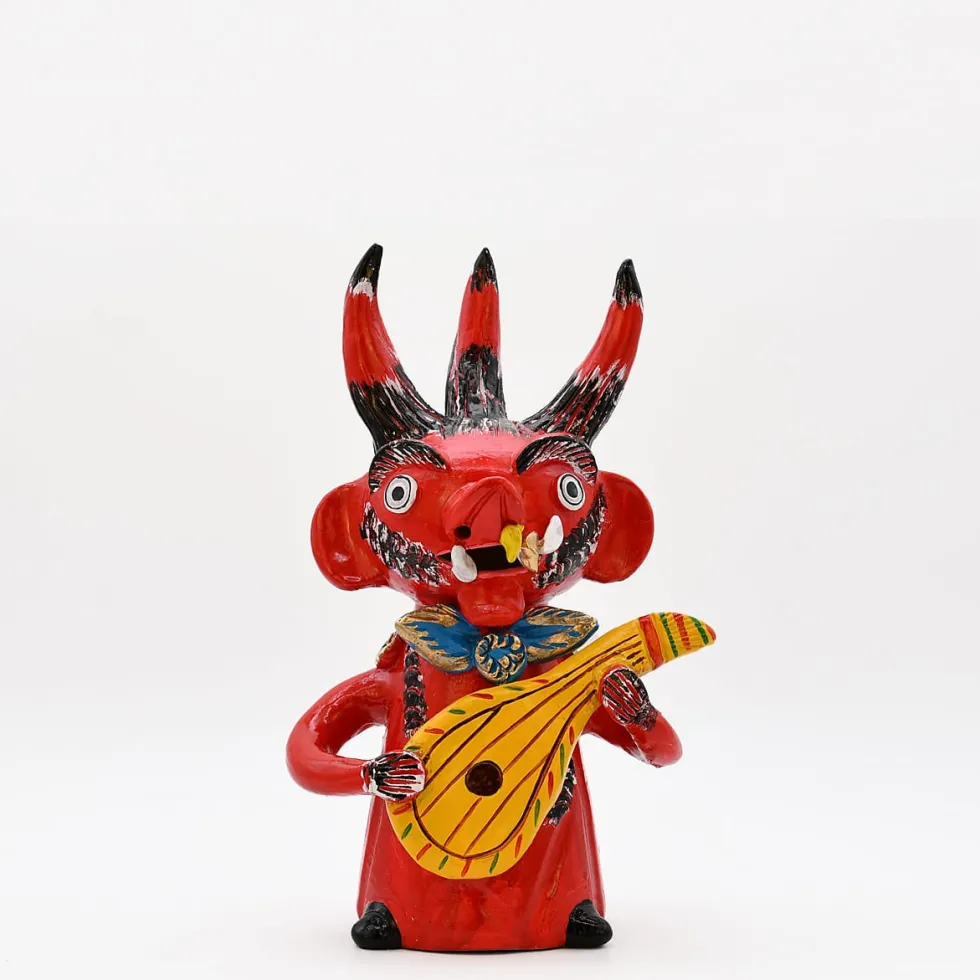 Diabo com guitarra 30cm - Prazeres Côta