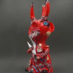 Diabo com três cornos 40 cm - Júlia Côta