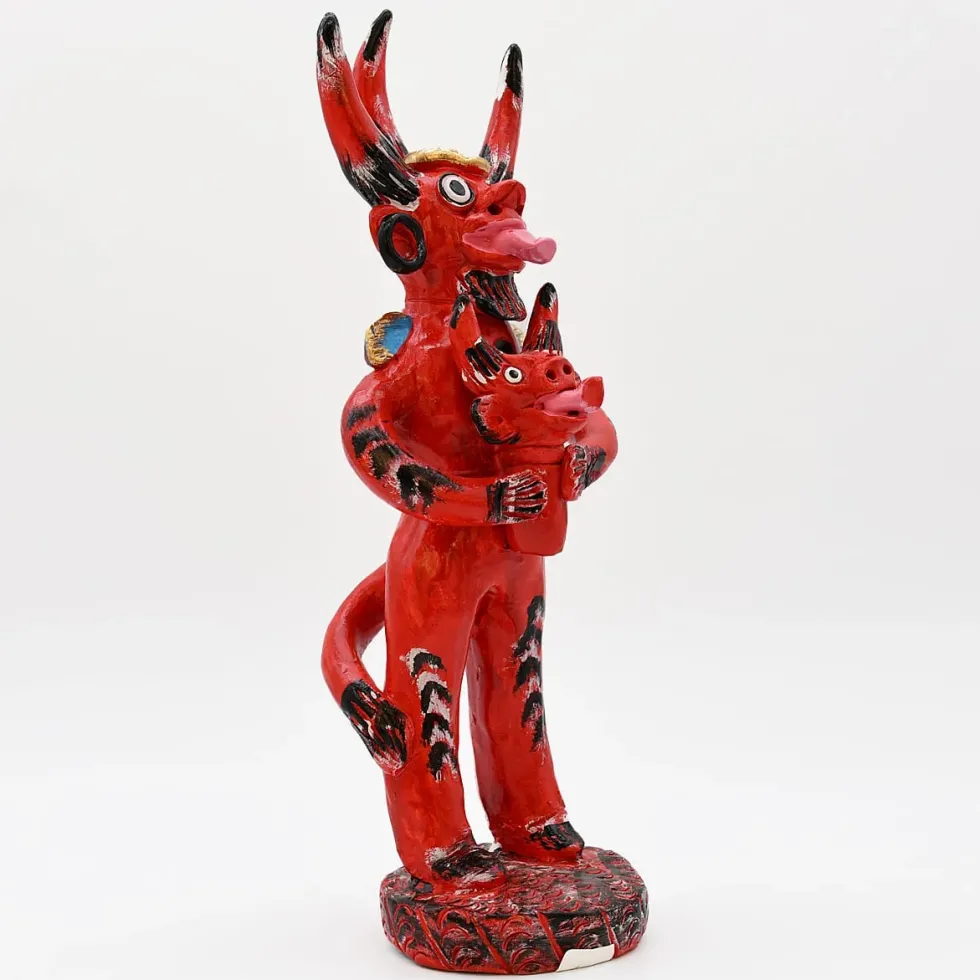 Diabo de três cornos 30cm - Prazeres Côta