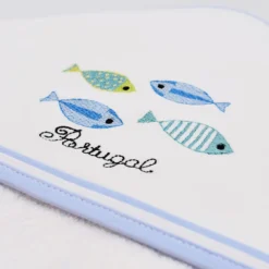 Drap de bain à capuche en coton 