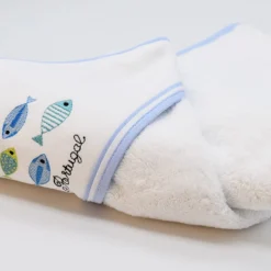 Drap de bain à capuche en coton 