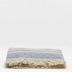 Drap de plage portugais en coton - Bleu