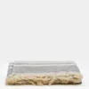 Drap de plage portugais en coton - Gris