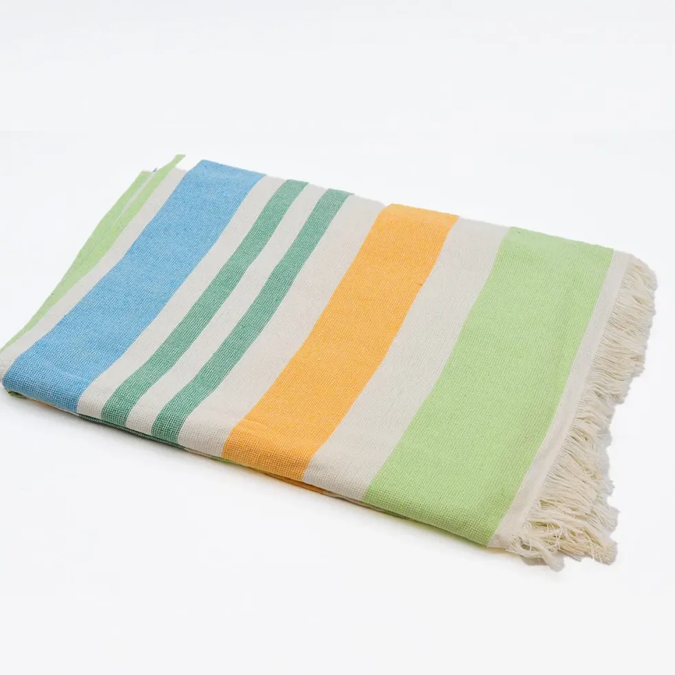 Drap de plage portugais en coton - Multicolore