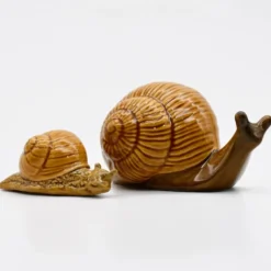 Escargot en céramique - 12 cm