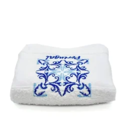 Essuie mains brodé "Azulejos"
