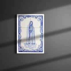 Fresque d'azulejos "Nossa Senhora de Fátima"